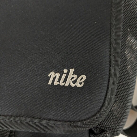 Vintage 90s Y2K Nike Crossbody Sling Bag Embroidered Logo Black Backpack main image 8